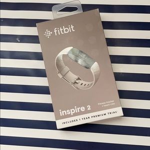 New in Box Fitbit Inspire 2 in white. Never opened